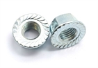Factory Direct Supply DIN6923 Yellow Zinc Plated Hex Serrated Flange Nut